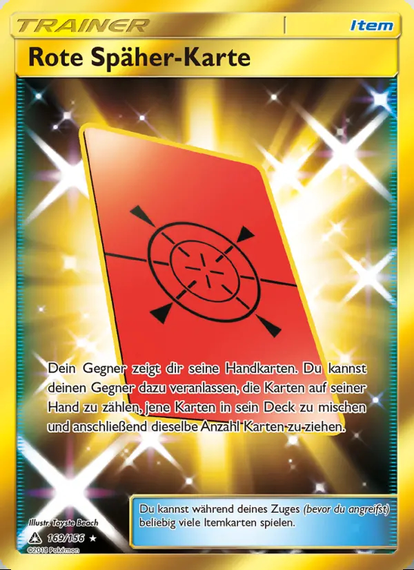 Image of the card Rote Späher-Karte