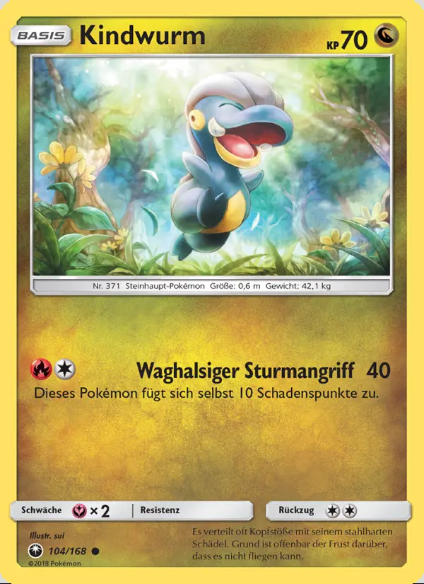 Image of the card Kindwurm