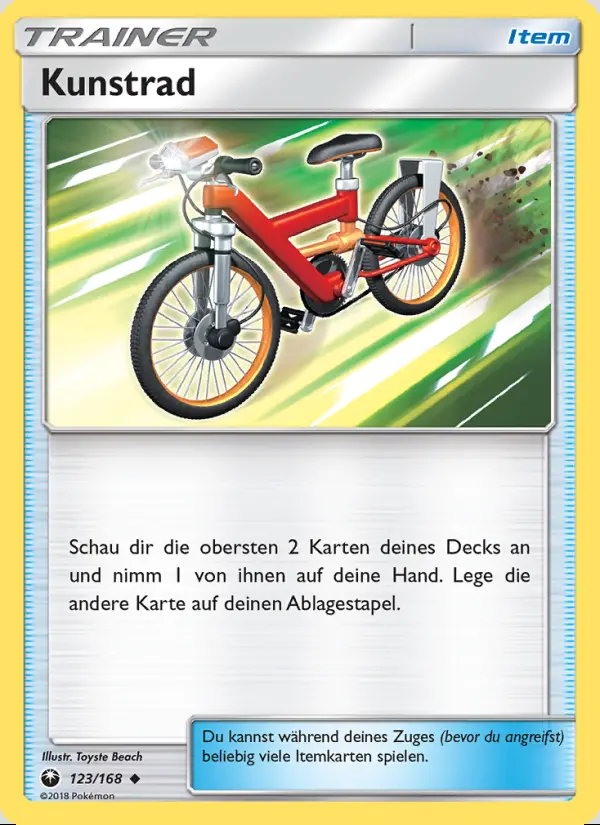 Image of the card Kunstrad