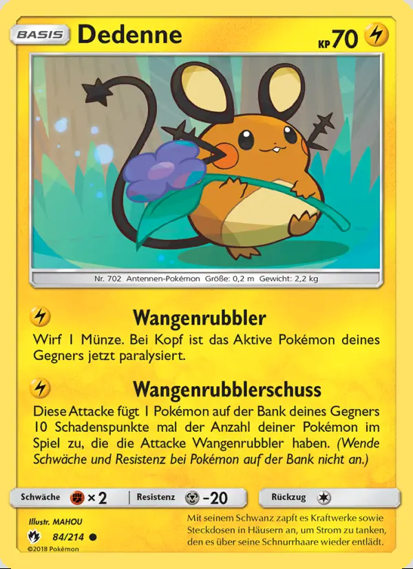 Image of the card Dedenne