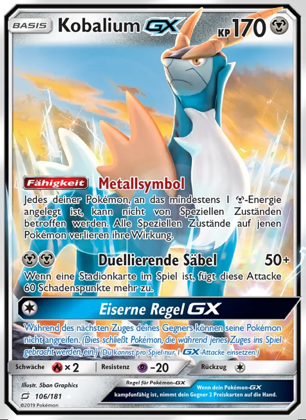 Image of the card Kobalium GX