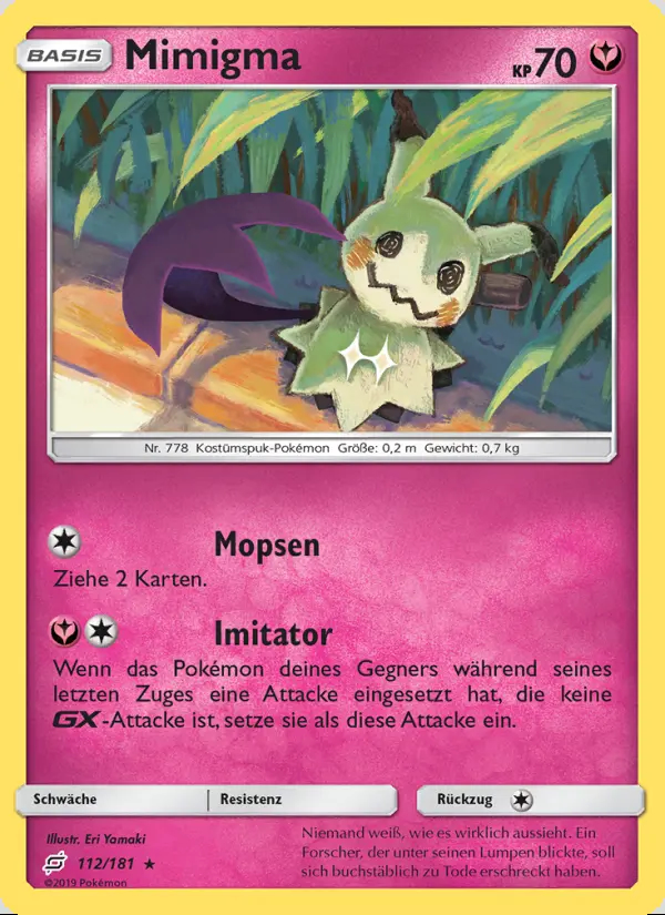 Image of the card Mimigma