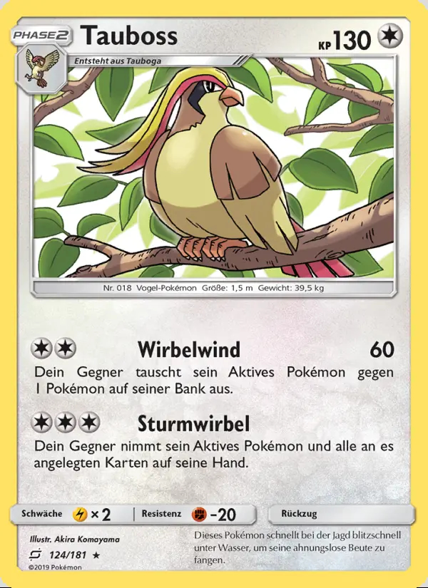 Image of the card Tauboss
