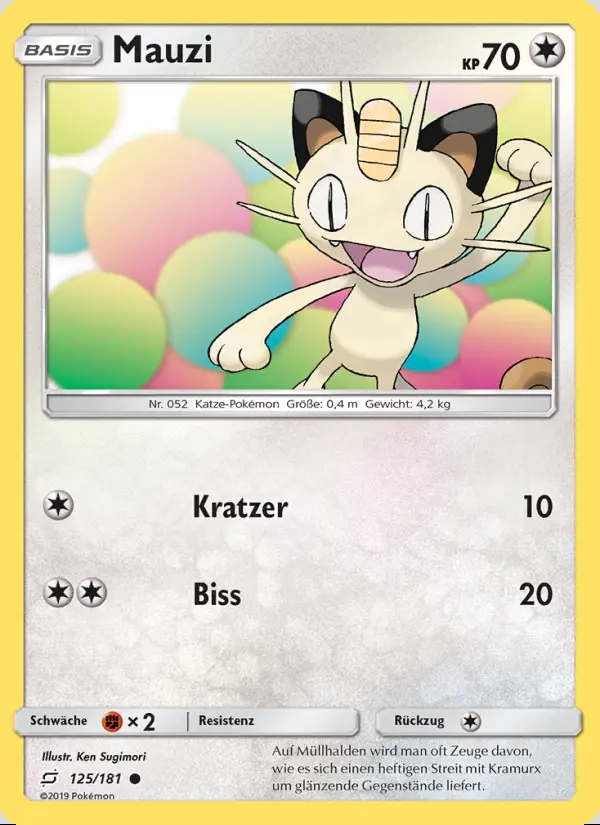 Image of the card Mauzi