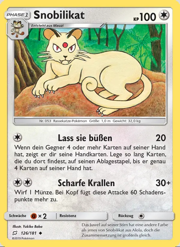 Image of the card Snobilikat