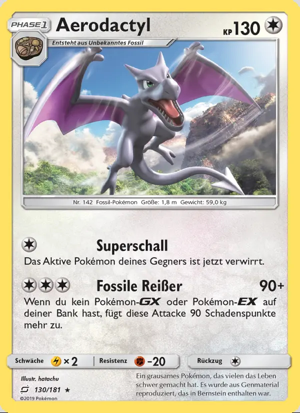 Image of the card Aerodactyl