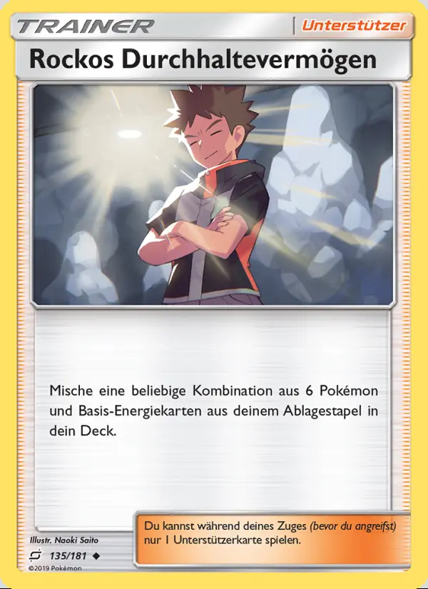 Image of the card Rockos Durchhaltevermögen