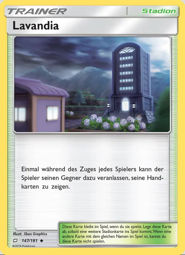 Image of the card Lavandia