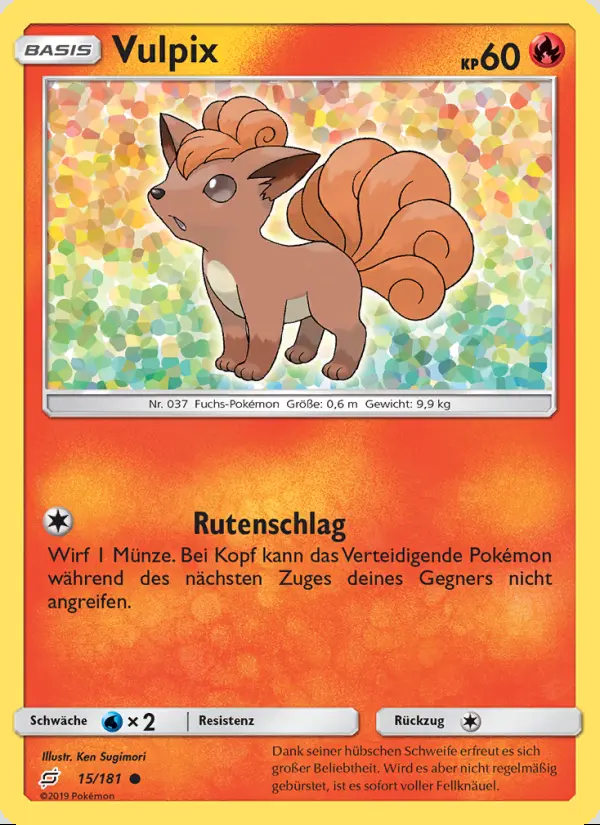Image of the card Vulpix