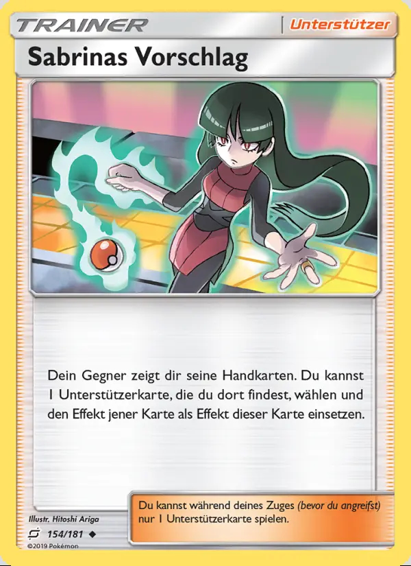 Image of the card Sabrinas Vorschlag