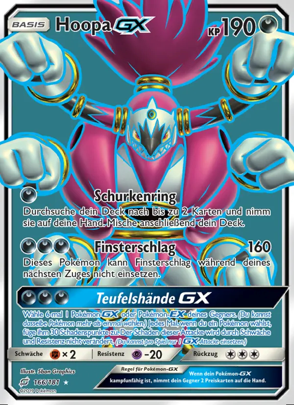 Image of the card Hoopa GX