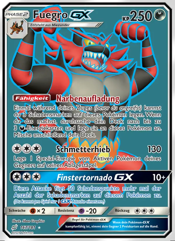 Image of the card Fuegro GX