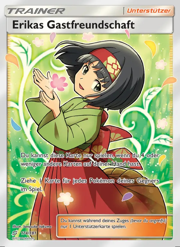 Image of the card Erikas Gastfreundschaft