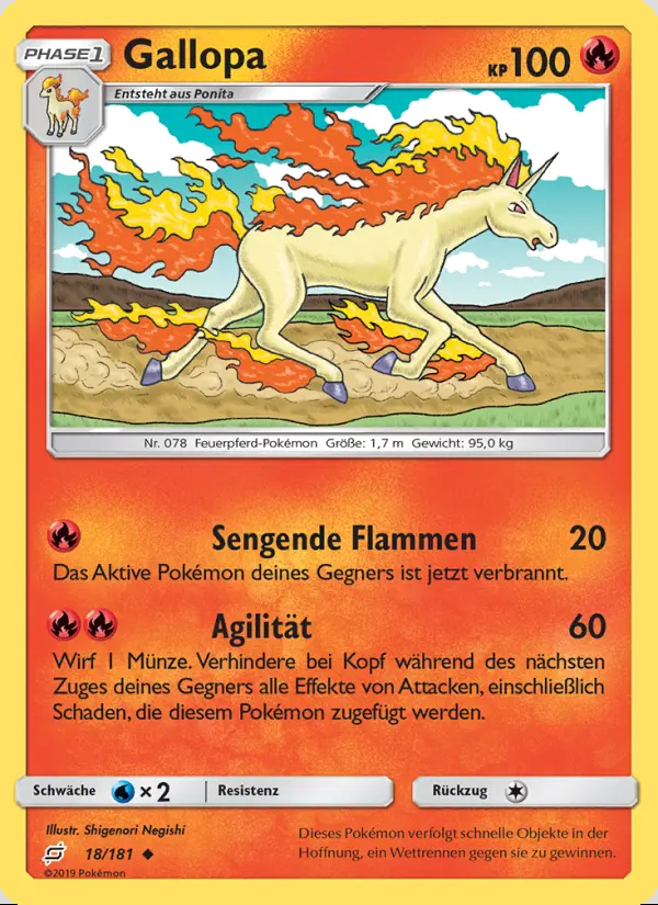 Image of the card Gallopa