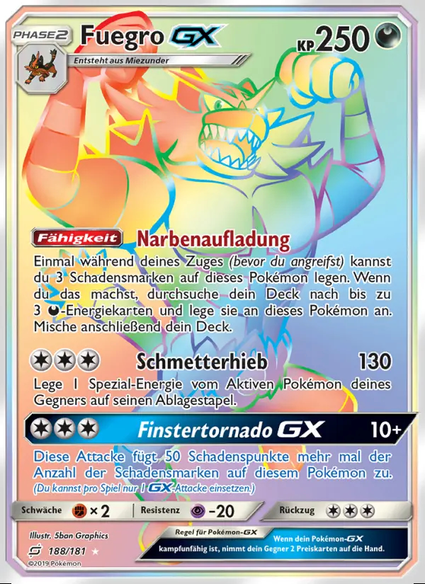 Image of the card Fuegro GX