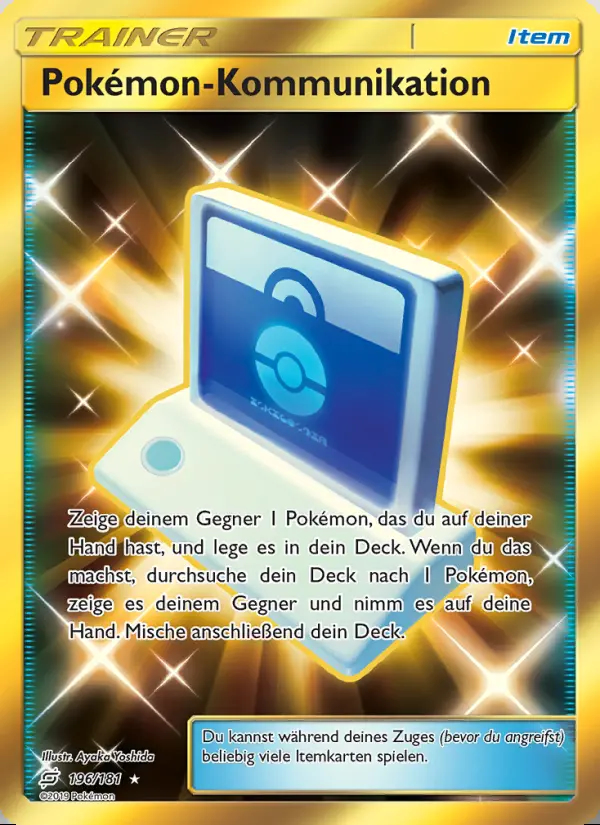 Image of the card Pokémon-Kommunikation