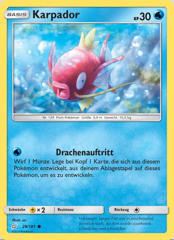 Image of the card Karpador