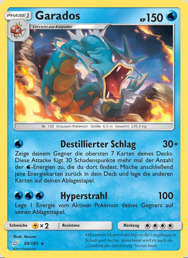 Image of the card Garados
