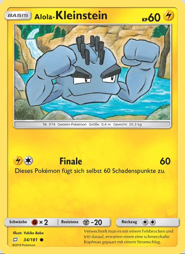 Image of the card Alola-Kleinstein