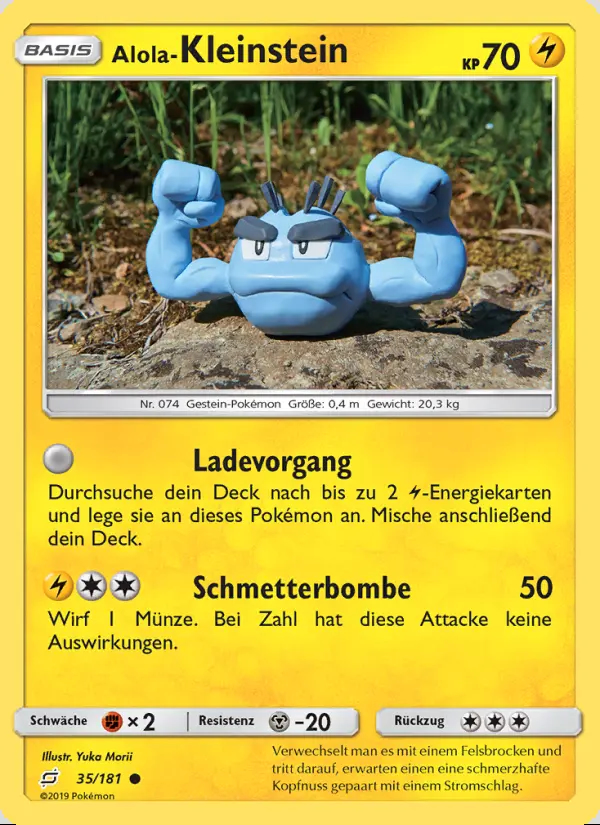 Image of the card Alola-Kleinstein