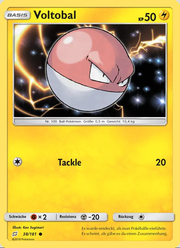 Image of the card Voltobal