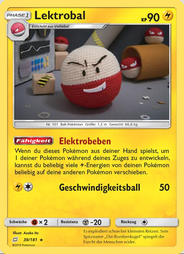 Image of the card Lektrobal