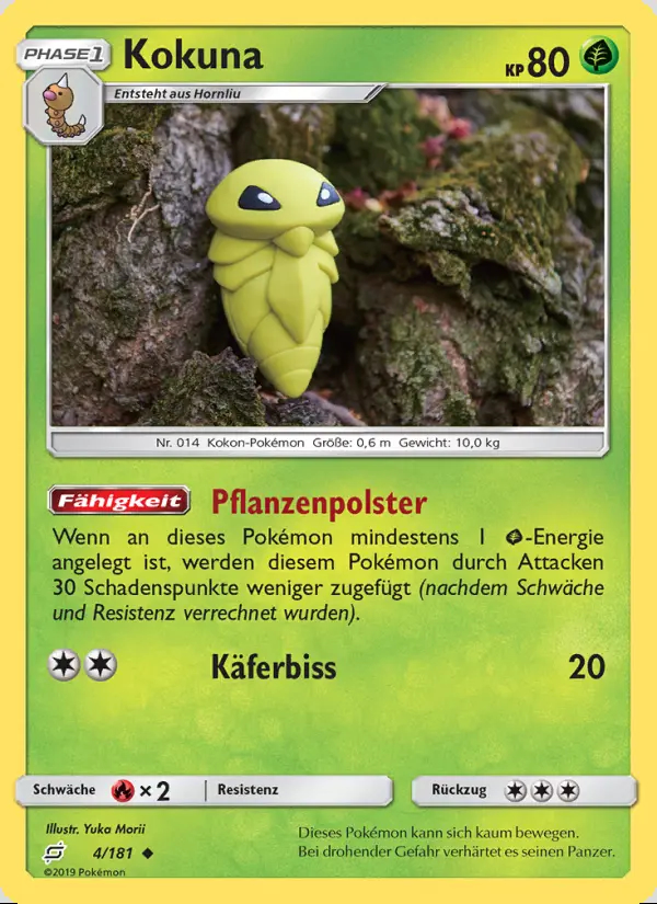 Image of the card Kokuna