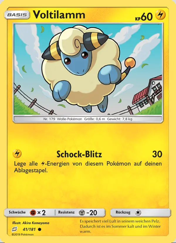Image of the card Voltilamm