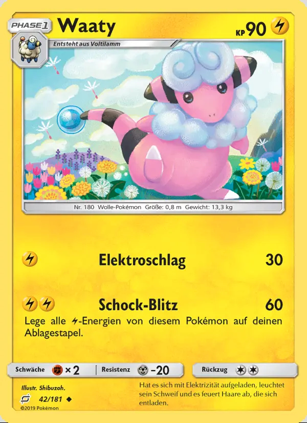 Image of the card Waaty
