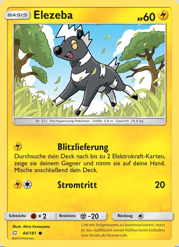 Image of the card Elezeba