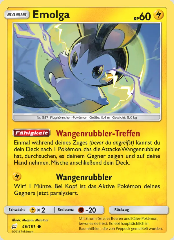Image of the card Emolga