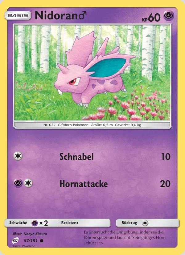 Image of the card Nidoran♂