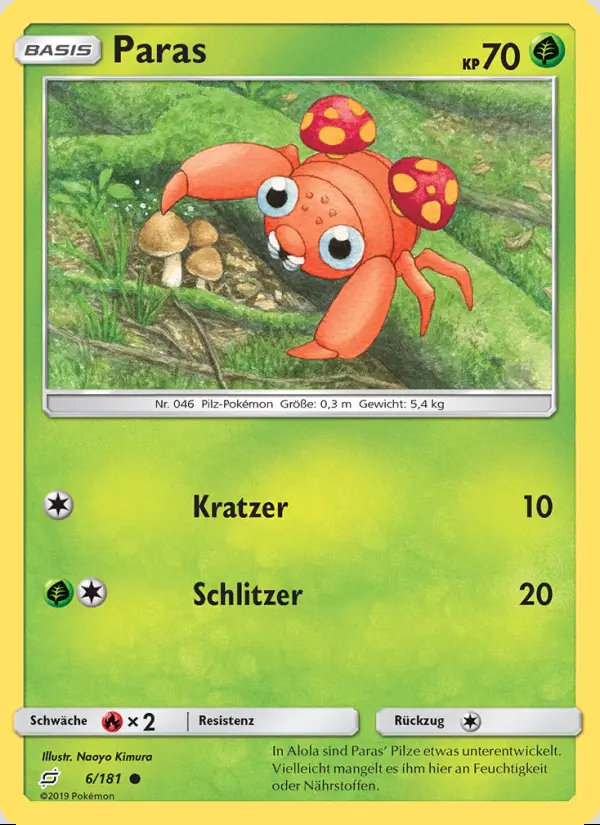 Image of the card Paras