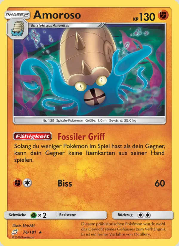 Image of the card Amoroso