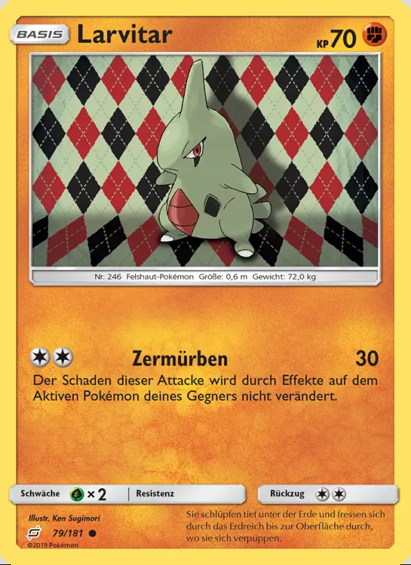 Image of the card Larvitar