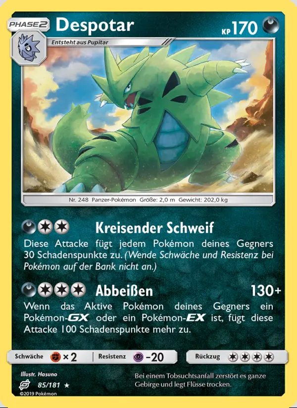 Image of the card Despotar
