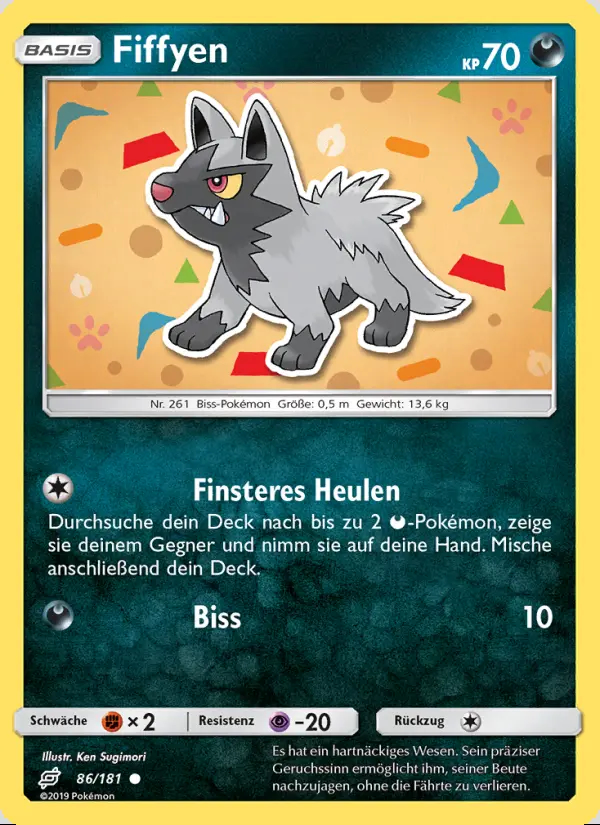 Image of the card Fiffyen
