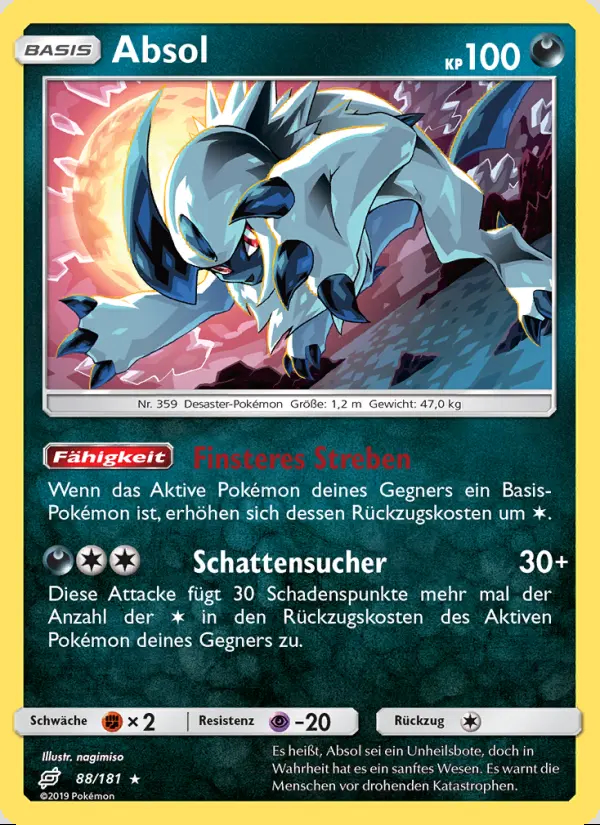 Image of the card Absol