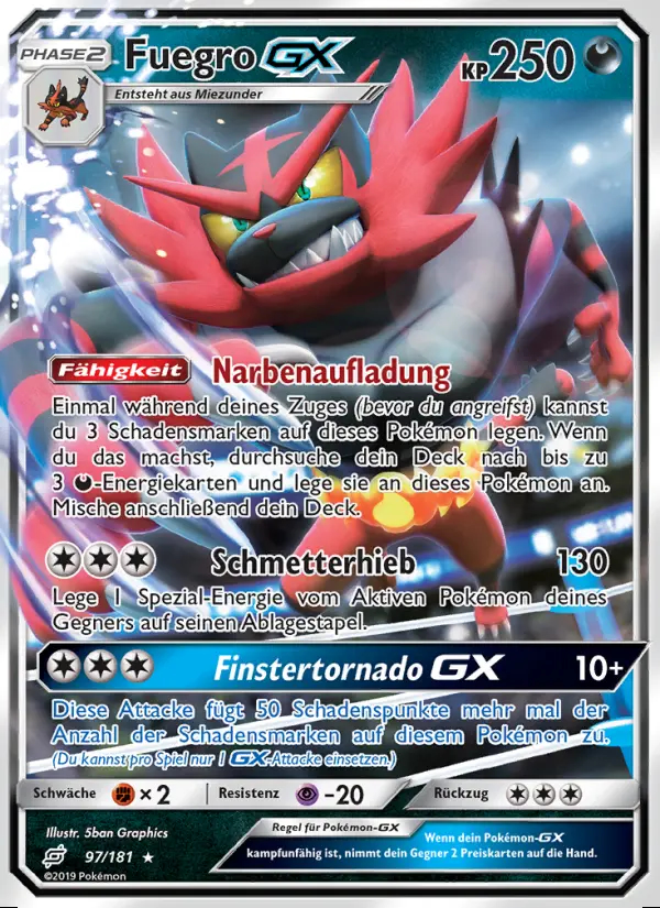 Image of the card Fuegro GX