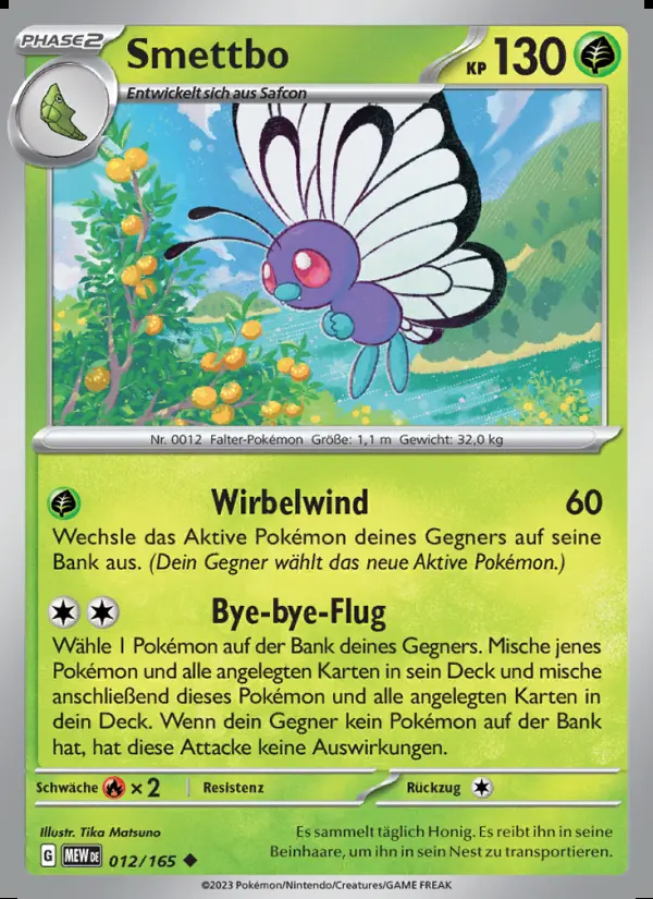 Image of the card Smettbo
