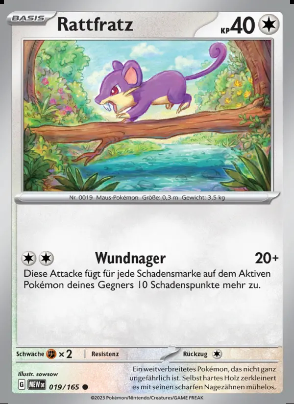 Image of the card Rattfratz