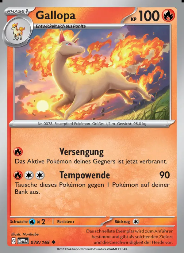 Image of the card Gallopa