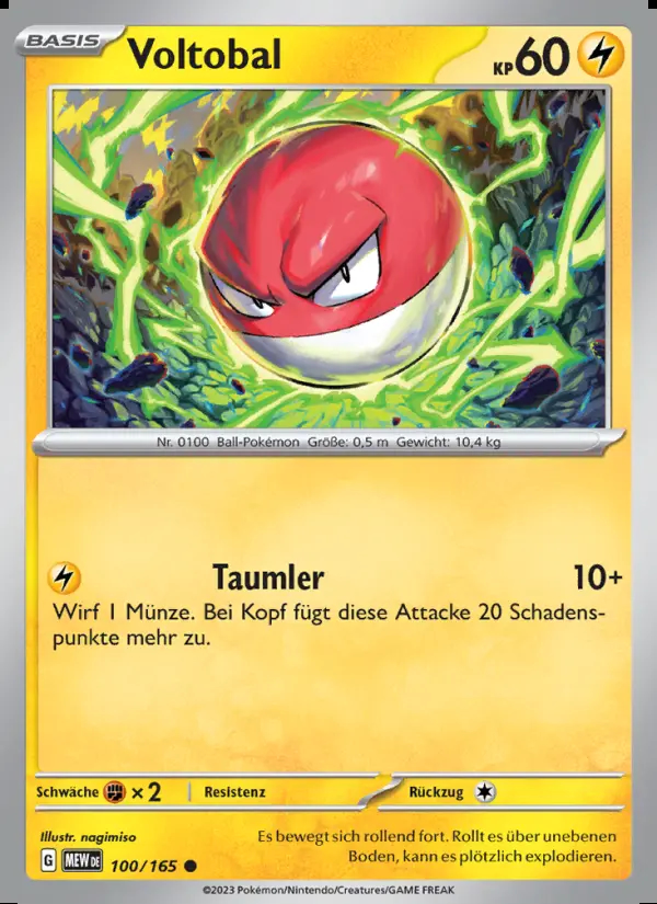 Image of the card Voltobal