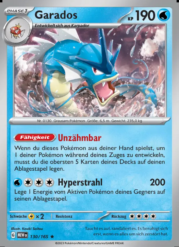 Image of the card Garados