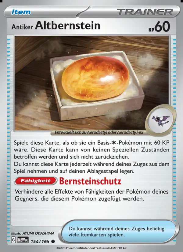 Image of the card Antiker Altbernstein