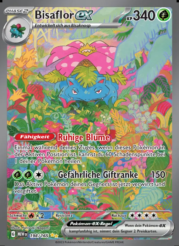 Image of the card Bisaflor-ex