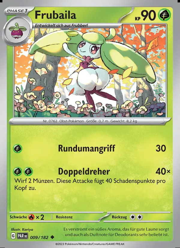 Image of the card Frubaila