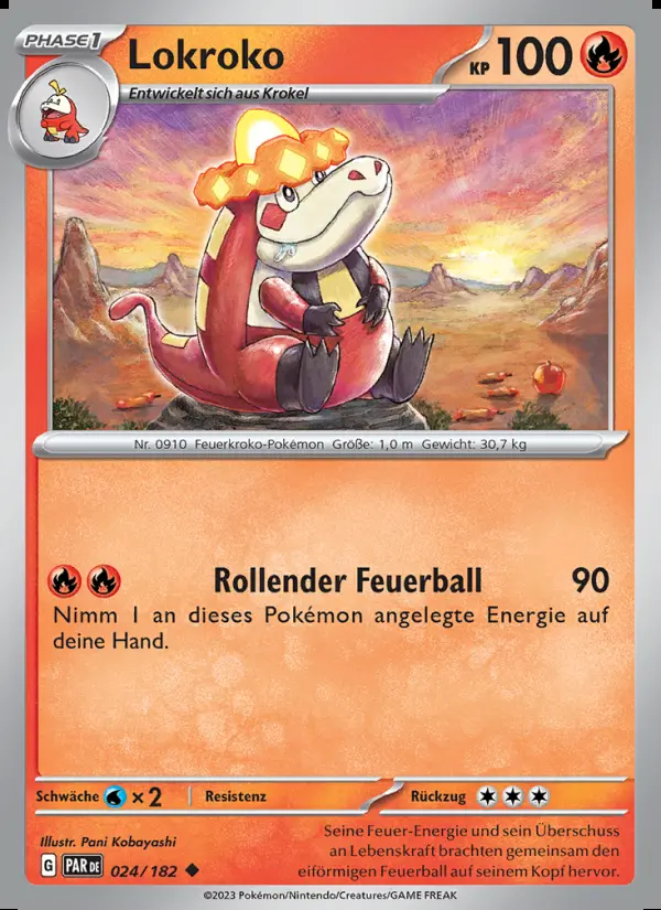 Image of the card Lokroko