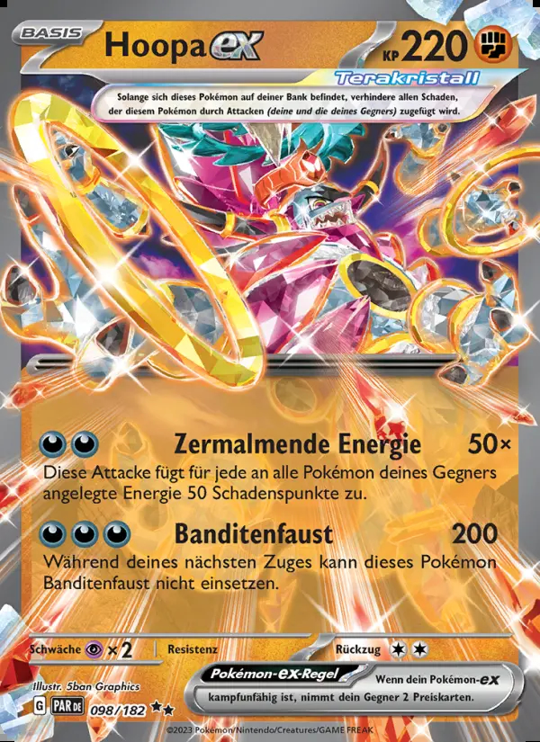 Image of the card Hoopa-ex