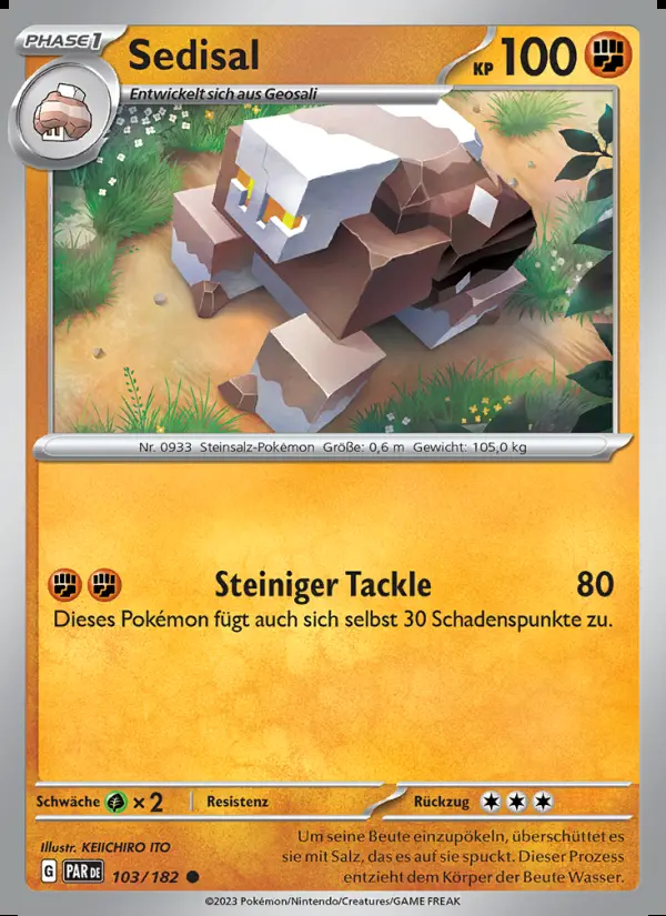 Image of the card Sedisal